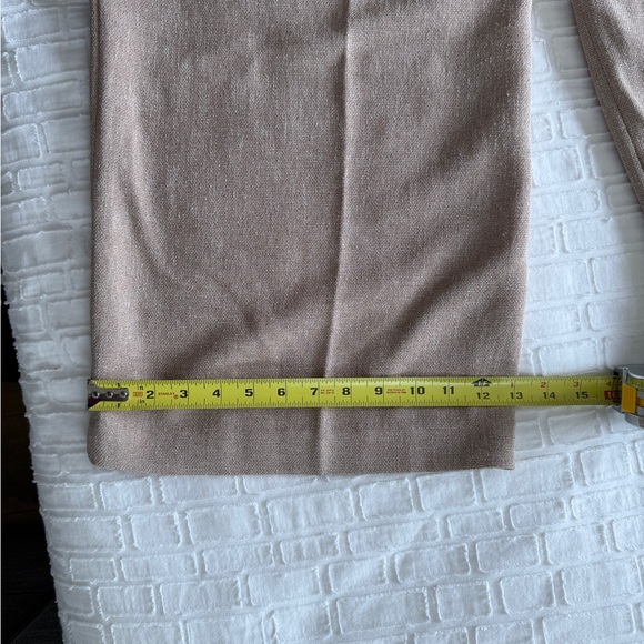 Express Tan Textured Suit- Jacket (M), Pants Size 10 - Picture 15 of 16